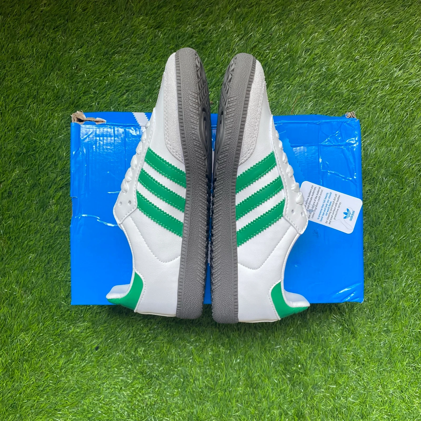 Adidas Samba OG Brancas Verdes | Tamanho 39 | Novas | Com Caixa – photo 7
